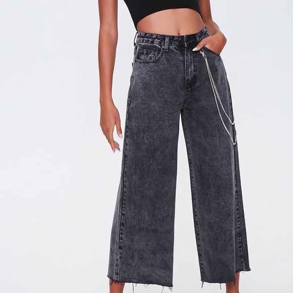 Forever 21 Denim - WIDE LEGGED JEANS